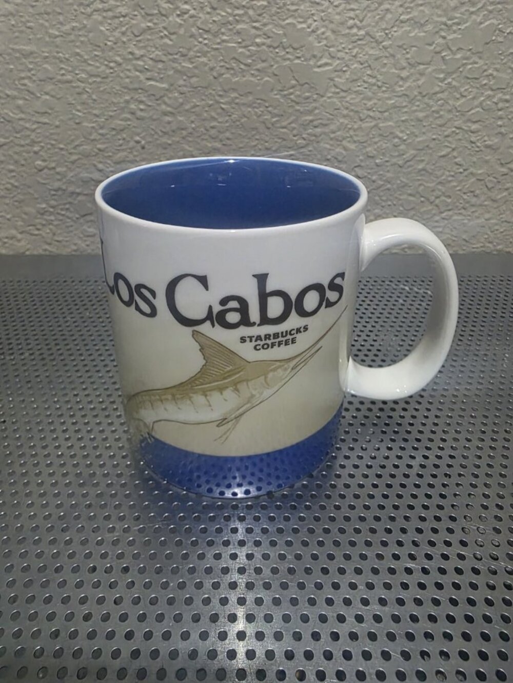 STARBUCKS LOS CABOS 16 OZ CERAMIC COFFEE MUG 2014 GLOBAL ICON SERIES NEW